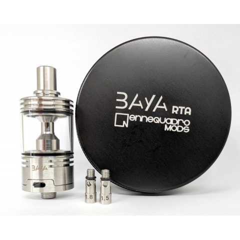 Tipuri Atomizor - BAYA RTA - Silver, Ennequadro Mods