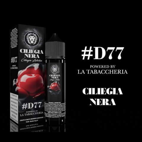 Lichide - BLACK CHERRY - D77 20ml, La Tabaccheria