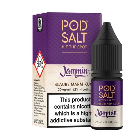 Pod Salt - Blueberry Jam Tart, Pod Salt Fusions 10ml