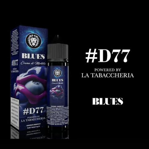 Lichide - BLUES - D77 20ml, La Tabaccheria
