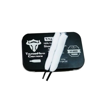 ThunderHead Creation - Bumbac Shoes Laces Premium 100% Bio Single Head, THC