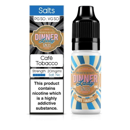 D-F - Cafe Tobacco, Dinner Lady Salts 10ml