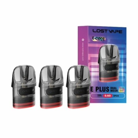Cartus E Plus Dual Mesh 0.6ohm 3ml, Lost Vape [1]