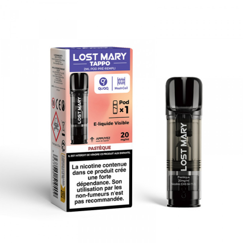 Disposable - Cartus Pasteque Tappo  20mg 2ml, Lost Mary