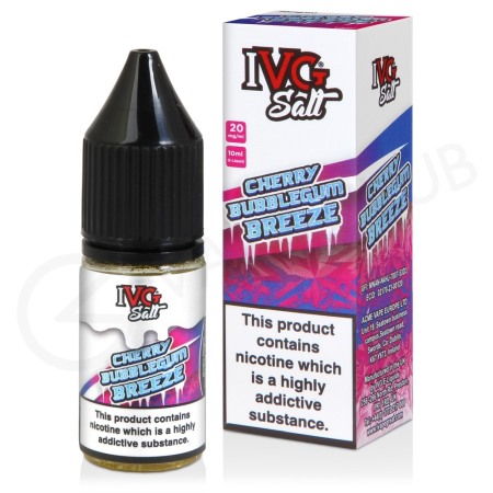 IVG - Cherry Bubblegum Breeze, IVG Salt 10ml