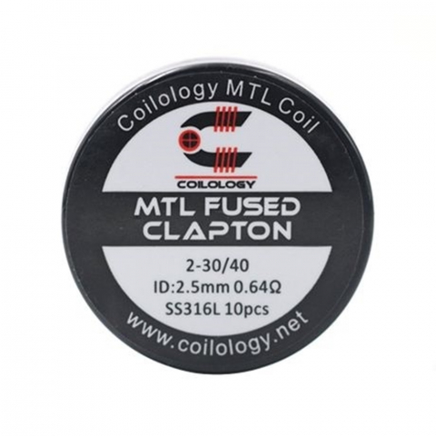 Coilology - Coilology MTL Fused Clapton Coil SS316L 0.64ohm