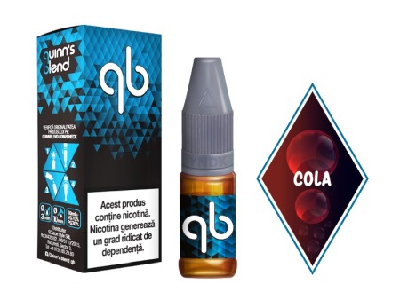 Lichid tigara electronica fara nicotina - Cola / QB Blue / 0 nicotina