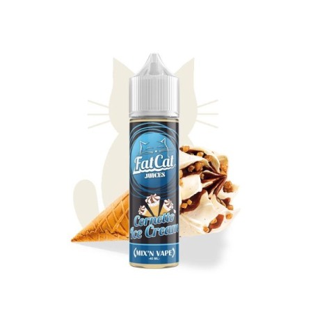 Lichid tigara electronica fara nicotina - Cornetto Ice Cream, FatCat 40 ml