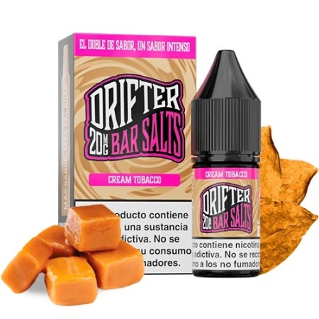 Juice Sauz - Cream Tobacco, Juice Sauz Drifter Bar Salts 10ml