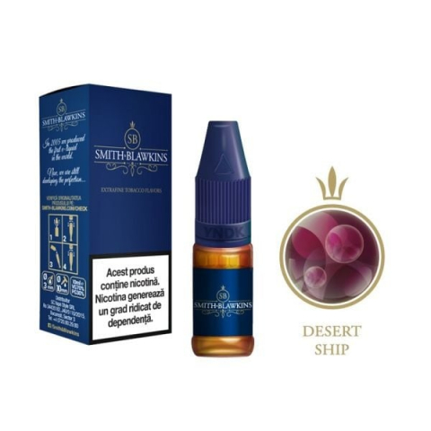 Cu Nicotina - Desert Ship, Smith&Blawkins Blue 10ml