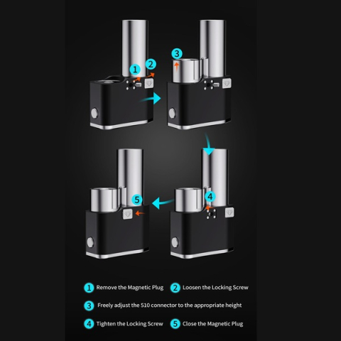 EMIRA BOX MOD 60W, Ambition Mods - Silver [1]