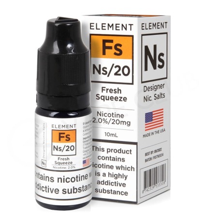Element E-Liquid - Fresh Squeeze 20mg, Element Salts 10ml