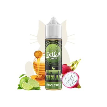 Lichid tigara electronica fara nicotina - Fruit Ninja, FatCat 40 ml