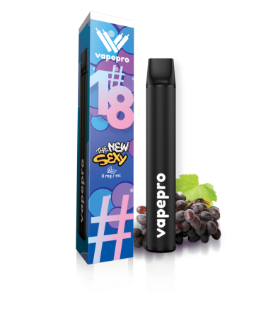 Kit - Grape Xtreme #18, 1400 pufuri, Vapepro