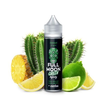 Lichid tigara electronica fara nicotina - Green Infinity, Full Moon 50ml