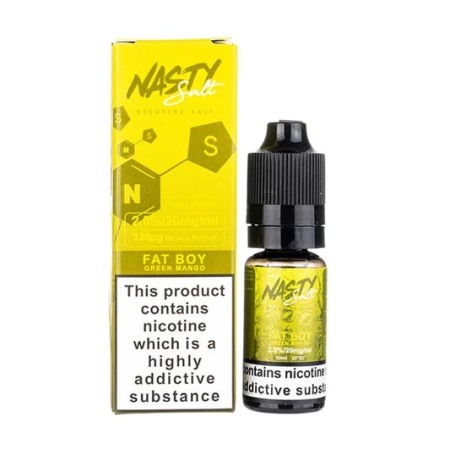 Nasty Juice - Green Mango - Fat Boy, Nasty Juice Salt 10ml