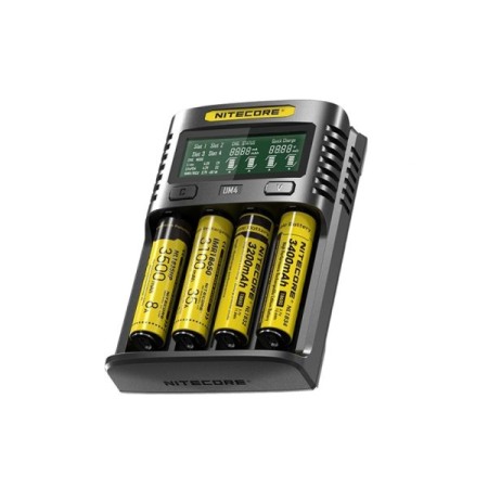 Nitecore - Incarcator acumulatori UM4 4, Nitecore