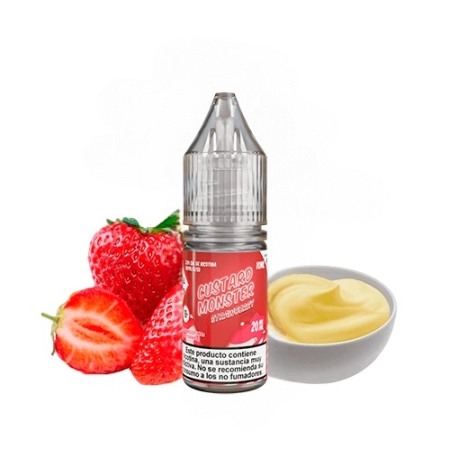 Monster Vape Labs - Jam Monster Salt, Custard Strawbery 10ml