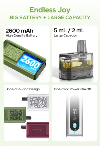 Kit DORIC GO , Voopoo - Silver [2]