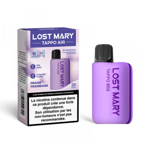 J-L - Kit Fraise Framboise Tappo Air, Lost Mary 20mg