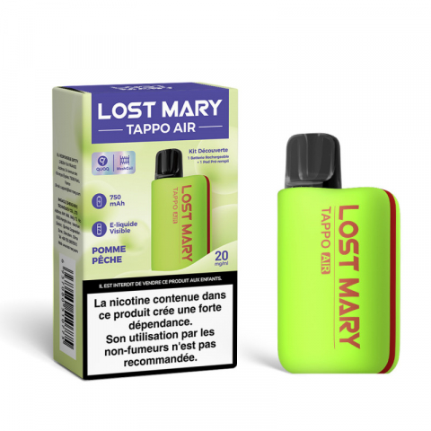 J-L - Kit Pomme Peche Tappo Air, Lost Mary 20mg