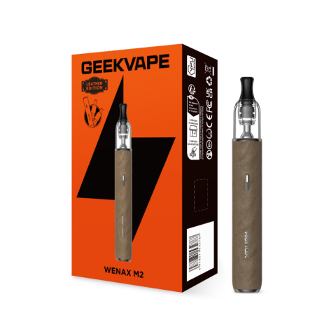 Kit Wenax M2 Leather Edition 1200mAh, Geekvape - Dune Mocha [1]
