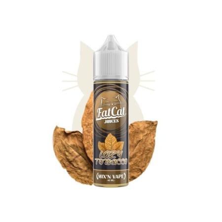 Lichid tigara electronica fara nicotina - Lazy Tobacco, FatCat 40 ml
