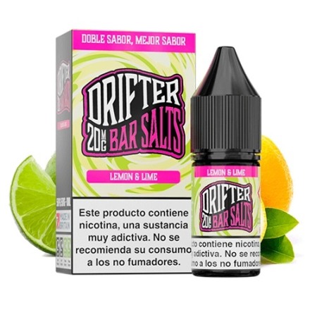 Juice Sauz - Lemon Lime, Juice Sauz Drifter Bar Salts 10ml
