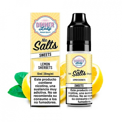 Dinner Lady - Lemon Sherbets, Dinner Lady Salts 10ml