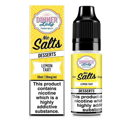 D-F - Lemon Tart, Dinner Lady Salts 10ml