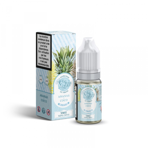 Savourea - Lichid  Ananas Coco 3mg, Le Petit Verges Frais, Savourea 10ml