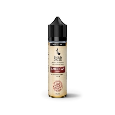 Black Note - Longfill American Blend, Black Note 20ml