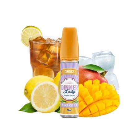 Dinner Lady - Mango Iced Tea, Dinner Lady 50ml