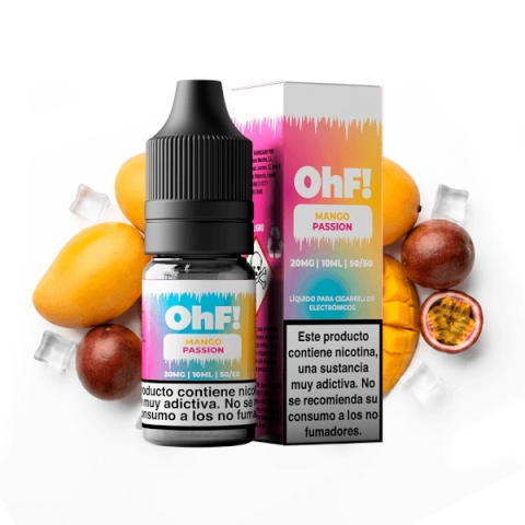 Cu Nic Salt - Mango Passion Ice , Ohf! Salts 10ml