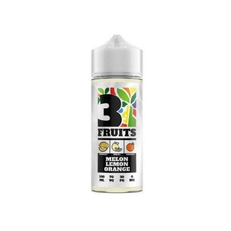 3 Fruits - Melon Lemon Orange, 3 Fruits 100ml