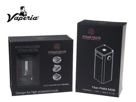 Mod Titan PWM VV, Steam Crave [8]