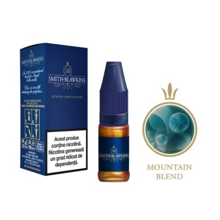 Lichid tigara electronica fara nicotina - Mountain Blend / Smith&Blawkins Blue / 0 nicotina
