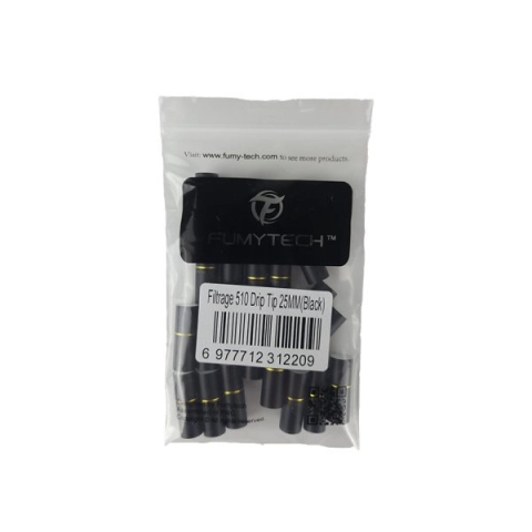 Mustiuc 510 Filtru (25mm), Fumytech - Negru [2]