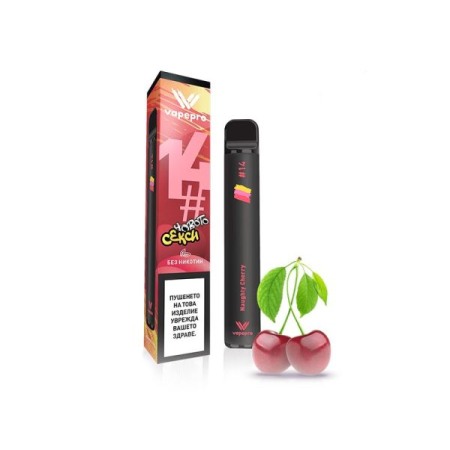 Kit - Naughty Cherry #14, 800 pufuri, Vapepro