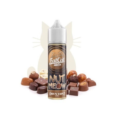 Lichid tigara electronica fara nicotina - Nut Meow, FatCat 40 ml