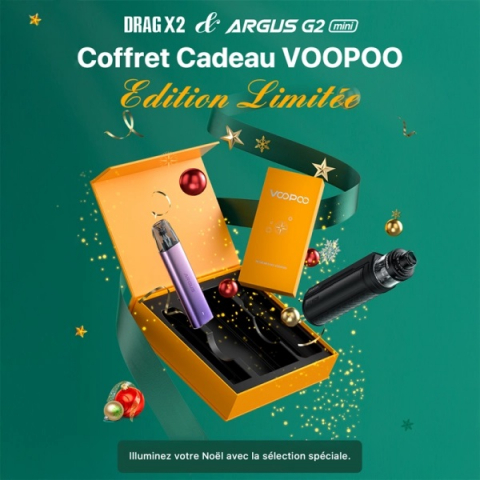 Box - Pachet Drag X2 & Argus G2 Mini, Voopoo - Midnight & Spray Black