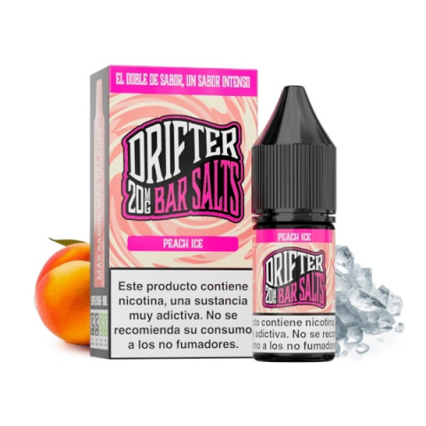 J-L - Peach Ice, Juice Sauz Drifter Bar Salts 10ml