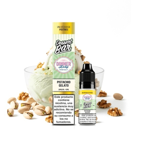 D-F - Pistachio Gelato, Dinner Lady Salts 10ml