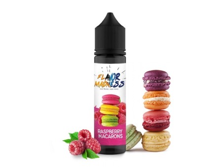 D-F - Raspberry Macarons, Flavor Madness 50ml