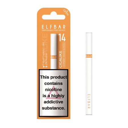 Raspberry Orange Blossom Cigalike 2%, Elf Bar [2]