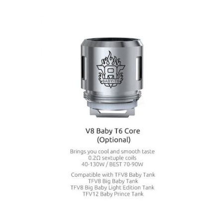 Smok - Rezistenta TFV8 / V8 Baby T6, Smok