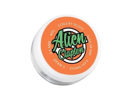 Scott MTL - Rezistente Alien Clapton 0.63ohm, Scott MTL