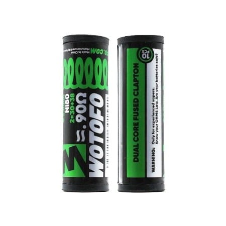 Rezistente D.I.Y - Rezistente Dual Core Fused Clapton Ni80 30gax2+38ga, Wotofo