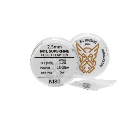 Bearded Viking - Rezistente MTL Fused Clapton 2.5mm 1.2Ω, Bearded Viking
