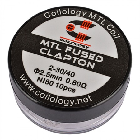 Rezistente MTL Fused Clapton Ni80 0.8ohm, Coilology [1]
